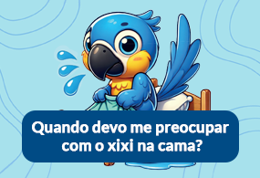 Quando devo me preocupar com o xixi na cama